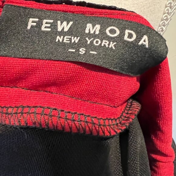 Few Moda New York Red embroidered Open Back Cocktail Dress, Size Small - Picture 16 of 16